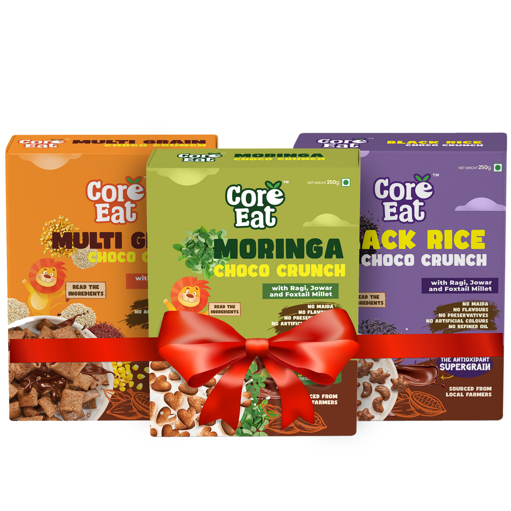 CoreEat's Breakfast Crunch Combo - Multi Grain Choco Fills + Black Ric ...